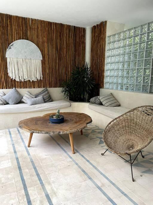 Departamento Dentro De Aldea Zama Apartment Тулум Екстериор снимка